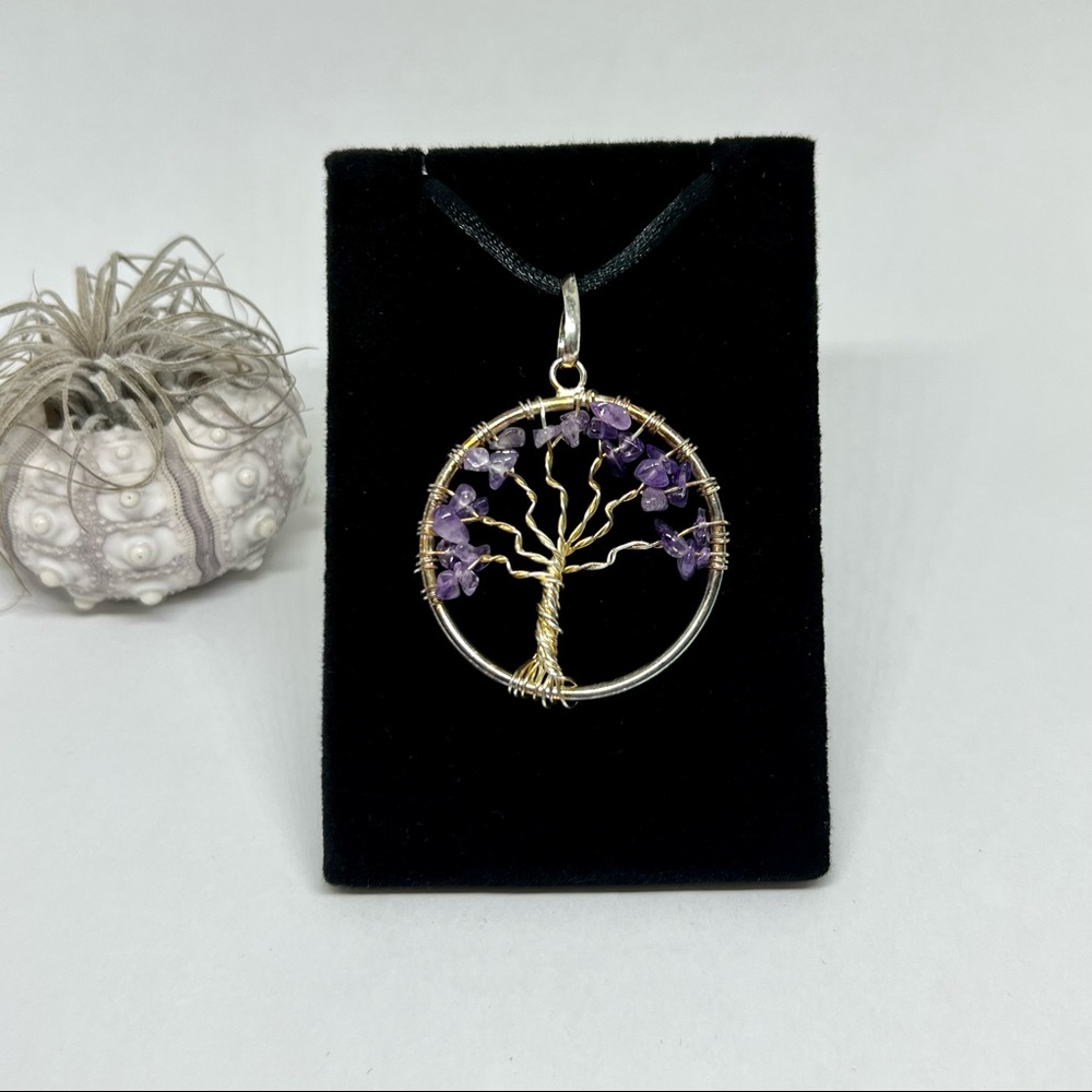Tree Of Life Amethyst Necklace!